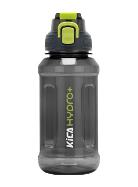 Butelka sportowa KiCA Hydro+ 1000 ml - czarna