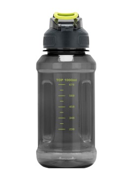 Butelka sportowa KiCA Hydro+ 1000 ml - czarna