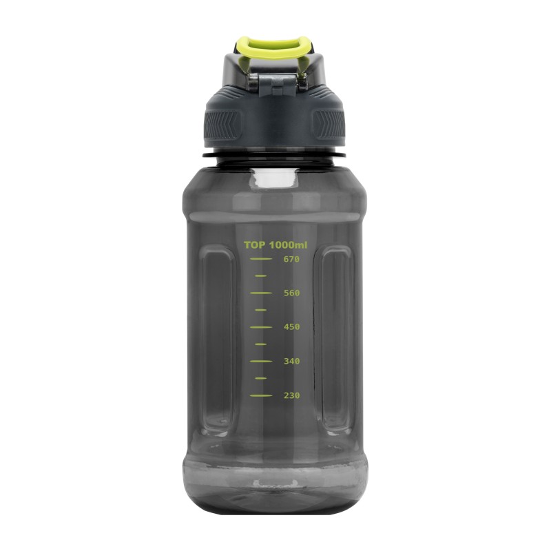 Butelka sportowa KiCA Hydro+ 1000 ml - czarna