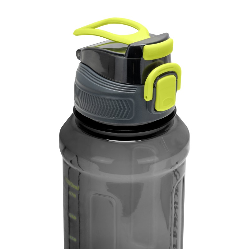 Butelka sportowa KiCA Hydro+ 1000 ml - czarna