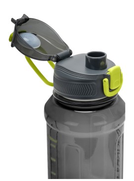 Butelka sportowa KiCA Hydro+ 1000 ml - czarna