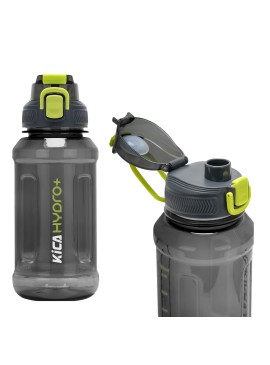 Butelka sportowa KiCA Hydro+ 1000 ml - czarna