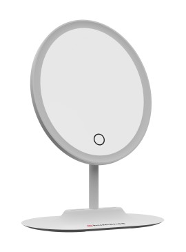 Lusterko do makijażu Humanas HS-ML03 z podświetleniem LED – białe