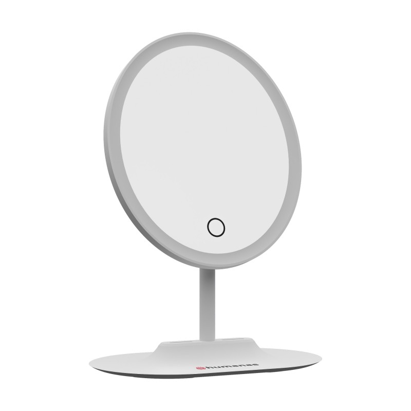 Lusterko do makijażu Humanas HS-ML03 z podświetleniem LED – białe