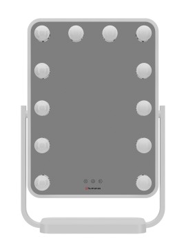 Lustro do makijażu Humanas HS-HM01 z oświetleniem LED – białe